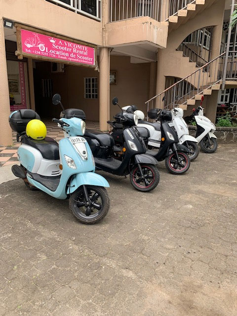 A.Vicomte Scooter Rental Mauritius